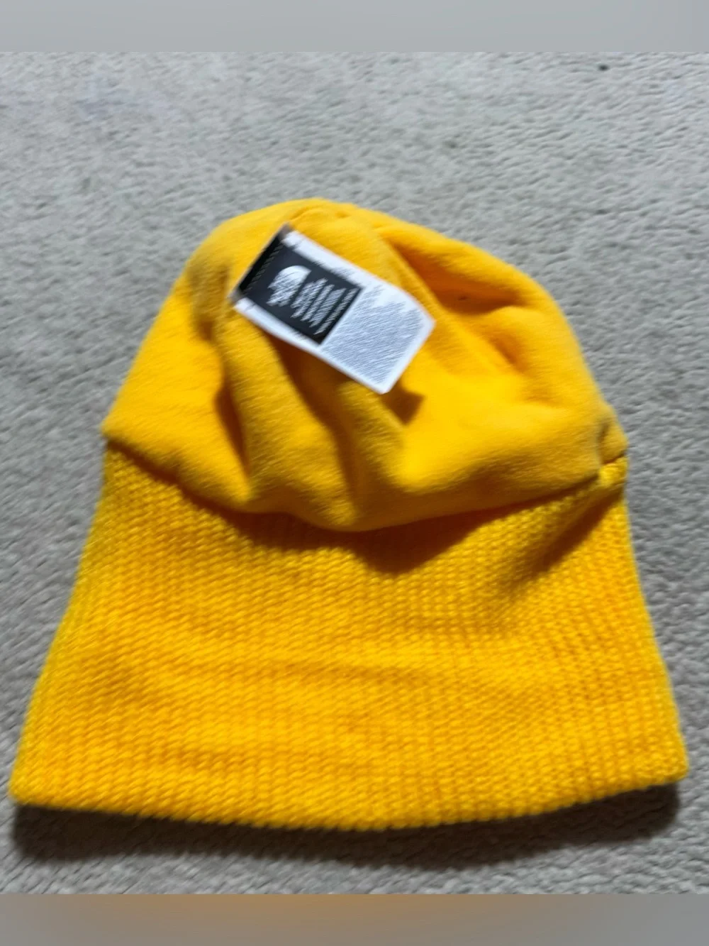 The North Face Beanie Adult OS Nickelodeon Kids Choice Award 2023 Patch Yellow